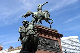 07 Monumento del Libertador Jose de San Martin From The Back Retiro Buenos Aires